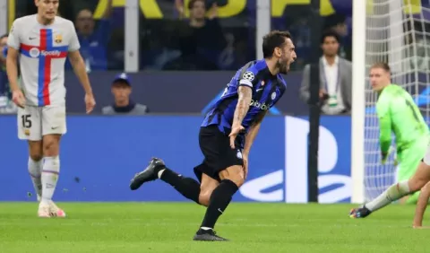  Inter con su 'catenaccio' complica la vida al  Barcelona en la Champions