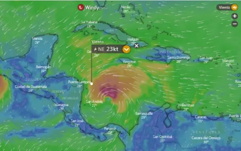 [EN VIVO] Esta es la trayectoria de la tormenta tropical Julia