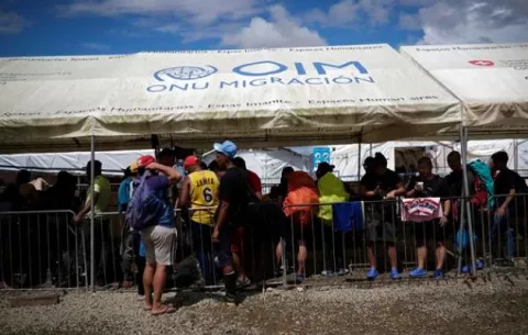 Panamá reporta 'drástica' caída del flujo de migrantes en tránsito hacia Estados Unidos 