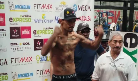 Luis 'Nica' Concepción, listo para la cuarta batalla contra 'Tyson' Márquez