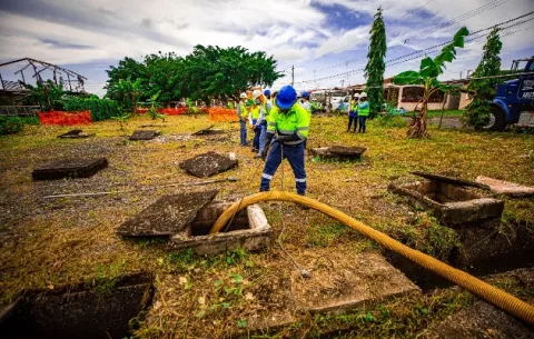 Invierten $14 millones en la limpieza del alcantarillado sanitario de Arraiján y La Chorrera