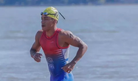 Peter Vega y Vianka Moreno, imponen  su autoridad en el Campeonato Nacional de Triatlón