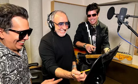 Los Rabanes y Emilio Estefan Jr., en los últimos detalles de su próximo trabajo discográfico