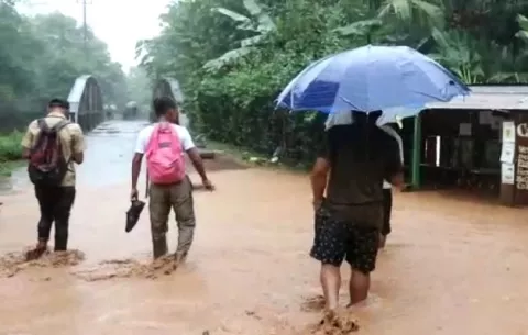 Gran cantidad de viviendas afectadas por las inundaciones en Chiriquí