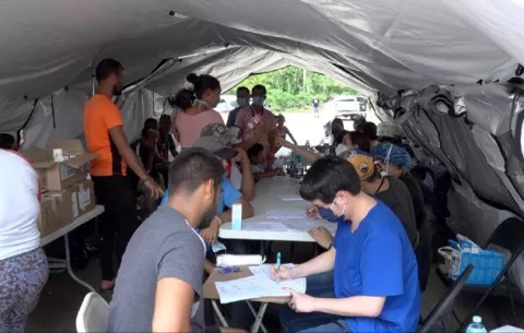 Migrantes venezolanos no presentan cuadros graves de salud; descartan diarrea epidémica tipo cólera