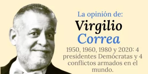 1950, 1960, 1980 y 2020: 4 presidentes Demócratas y 4 conflictos armados en el mundo.