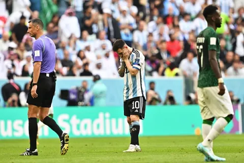 Arabia Saudí dio tremenda sorpresa y vence a Argentina