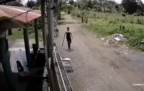 Exigen un severo castigo para el hombre que mató a  machetazos a un perro en Bugaba