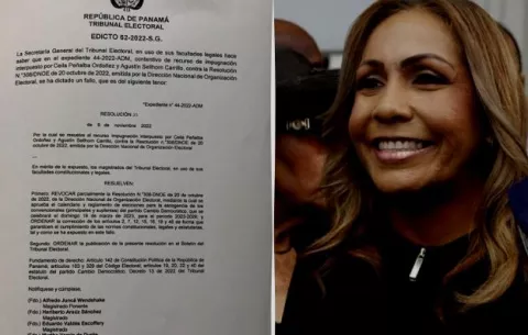 Yanibel Ábrego: Tribunal Electoral acogió impugnación parcialmente, verdad que Rómulo Roux quieren esconder 