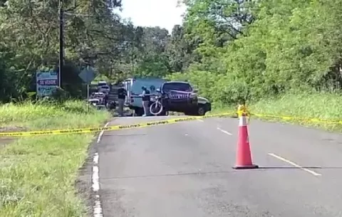 Ciclista de 62 años pierde la vida al ser colisionado por una camioneta en la ‘Loma del Espavé’, Chiriquí