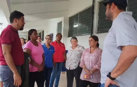 La construcción y reparación de varios centros educativos de Colón registran un gran avance 