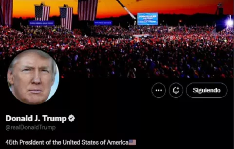 Musk restablece la cuenta de Twitter del expresidente  Donald Trump 