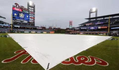 Filis y Astros, aplazan el tercer juego de la Serie Mundial en las Grandes Ligas