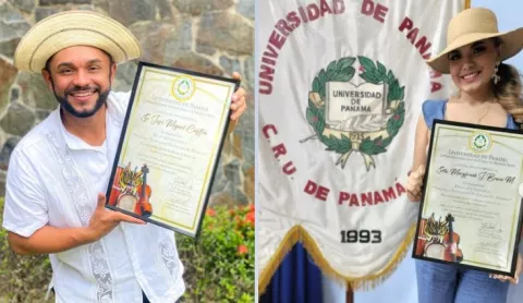 Maryfrank Bravo y José Miguel Castro reciben reconocimiento