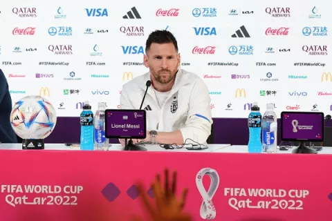 Messi enciende las alarmas en Argentina, con miras al partido contra Arabia Saudí