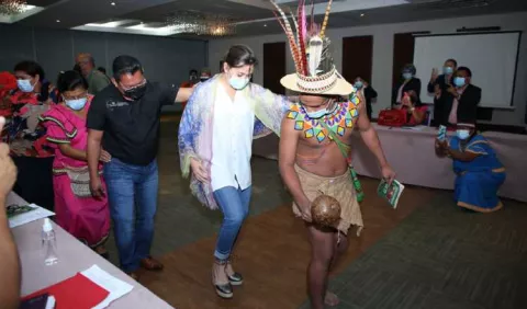 Población estudiantil, al rescate de la cultura ancestral ngäbe-buglé