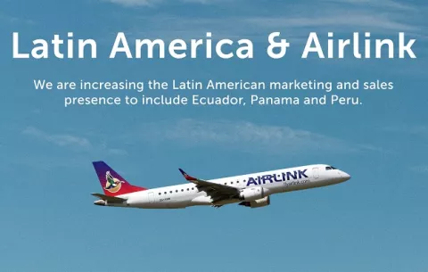 Aerolínea sudafricana Airlink trata de abrirse paso en el mercado panameño