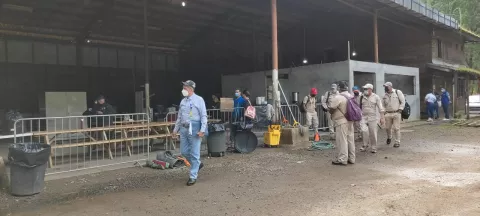 Buscan casos de malaria entre migrantes en albergue en Gualaca