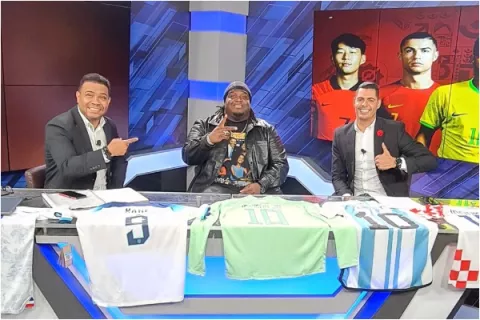 'Sech' debutó como comentarista deportivo en el juego de Brasil vs. Serbia