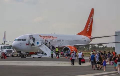Aerolíneas canadienses incrementan sus vuelos al aeropuerto Scarlett Martínez de Río Hato