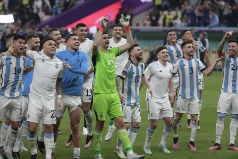 Messi: 'Estoy disfrutando muchísimo todo esto'