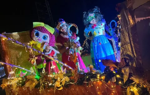 Niños de Colón vivieron la magia de la Navidad