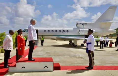 El presidente cubano comienza una gira por tres países caribeños