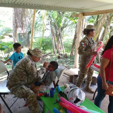 Niños disfrutaron fiesta de navidad en Santa Fe de Chagres