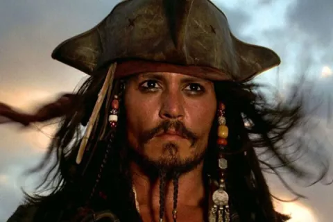 Johnny Depp interpretó una vez más a Jack Sparrow 