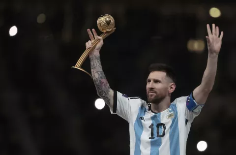 Messi, mejor jugador de la final y del Mundial 2022