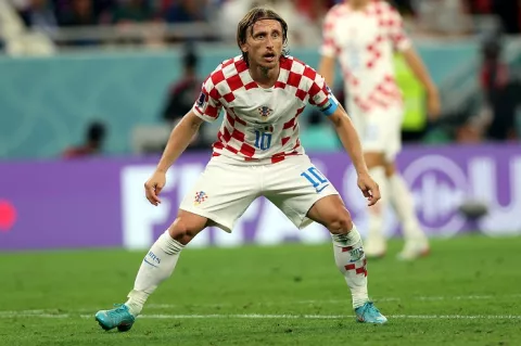 Croatas quieren ver jugar a Luka Modric en otra Copa del Mundo