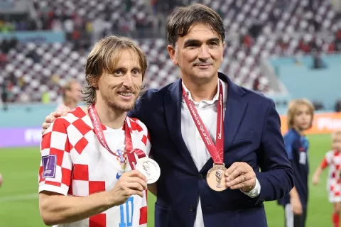 Luka Modric quiere seguir en la selección de Croacia