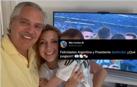 Fernández agradece felicitación a Nito tras triunfo en Catar