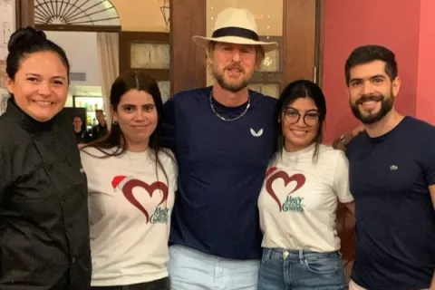 Owen Wilson está de visita otra vez en Panamá