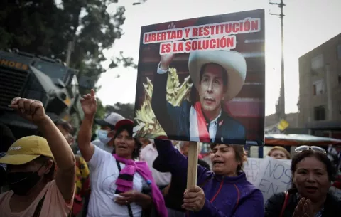 Castillo cumplirá detención en la misma prisión que Fujimori