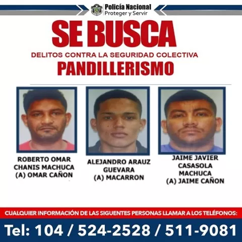 Tras la pista de los más buscados de Chiriquí y Panamá Oeste