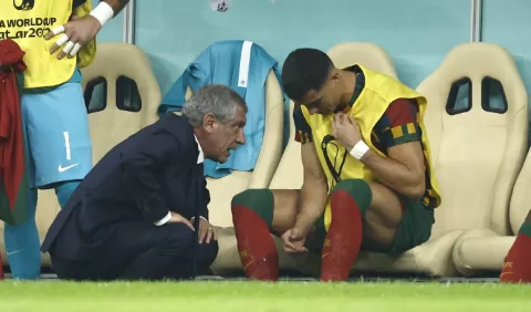 Fernando Santos, técnico de Portugal niega, tener problema con Ronaldo