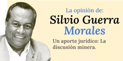 Un aporte jurídico: La discusión minera