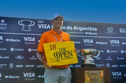 Fischer vence en Nordelta y asegura cupo para el Open Championship