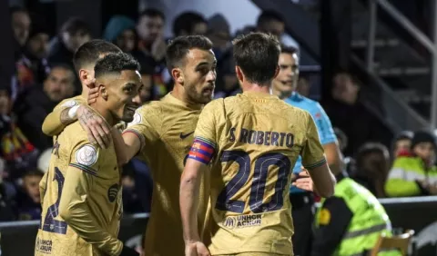 Barça  pone manita y Real Madrid remonta en la Copa del Rey