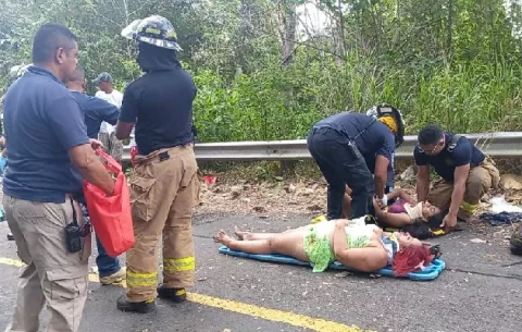 Accidente de tránsito en Cermeño, Capira deja 38 heridos 