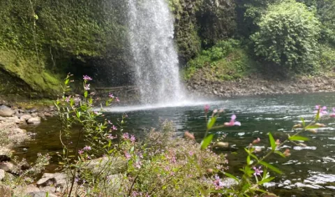 Tres cascadas, un regalo grandioso de la naturaleza