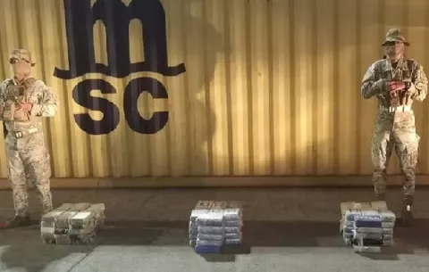 Fiscalía de Colón investiga droga incautada en un contenedor