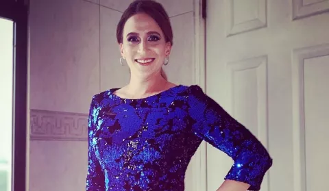 Dania María Vergara, abanderada en la Feria de San Sebastián de Ocú