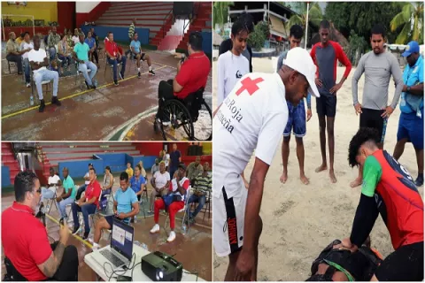 Guardavidas de piscinas municipales se capacitan