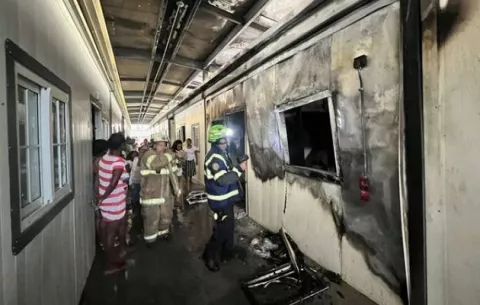 Muere uno de los hermanitos  del incendio en Curundú