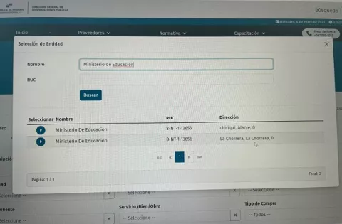 Falta de transparencia en Meduca con las compras y contratos