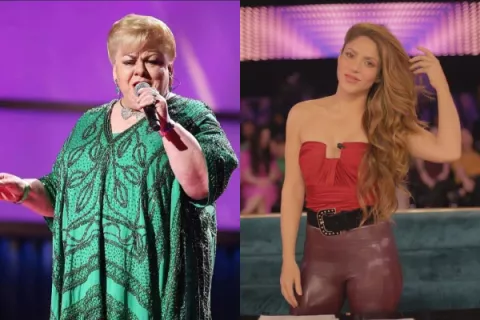 Paquita la del Barrio escogió bando, apoya a Shakira