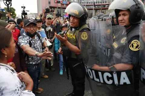  'No habrá paz' en Perú si Dina Boluarte no renuncia
