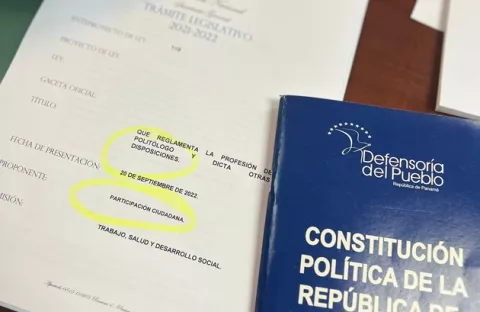 Proyecto de ley del politólogo, en la mira
